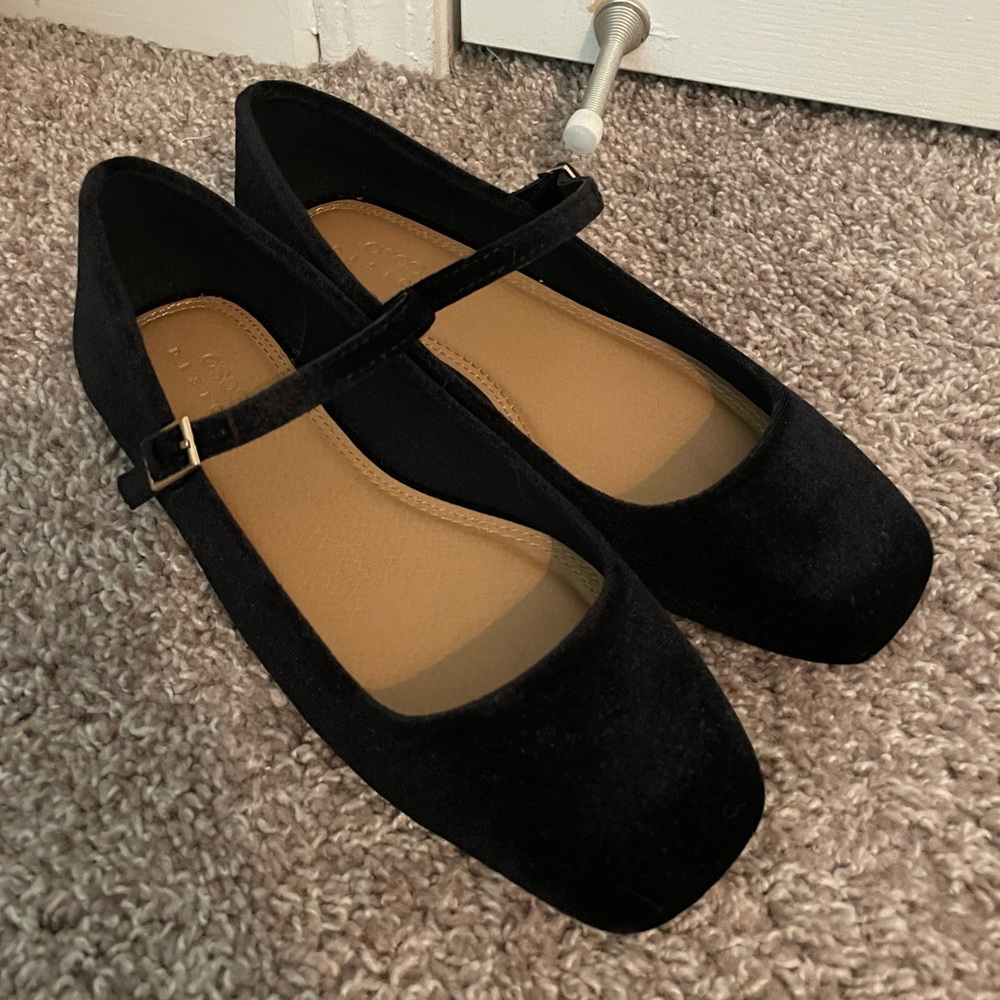 ASOS Mary Jane Suede Flats